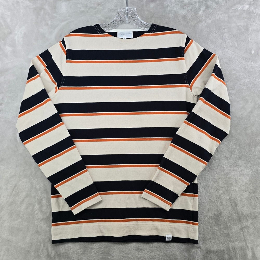 Norse Projects Godtfred Classic Compact Men Small Cream Striped
